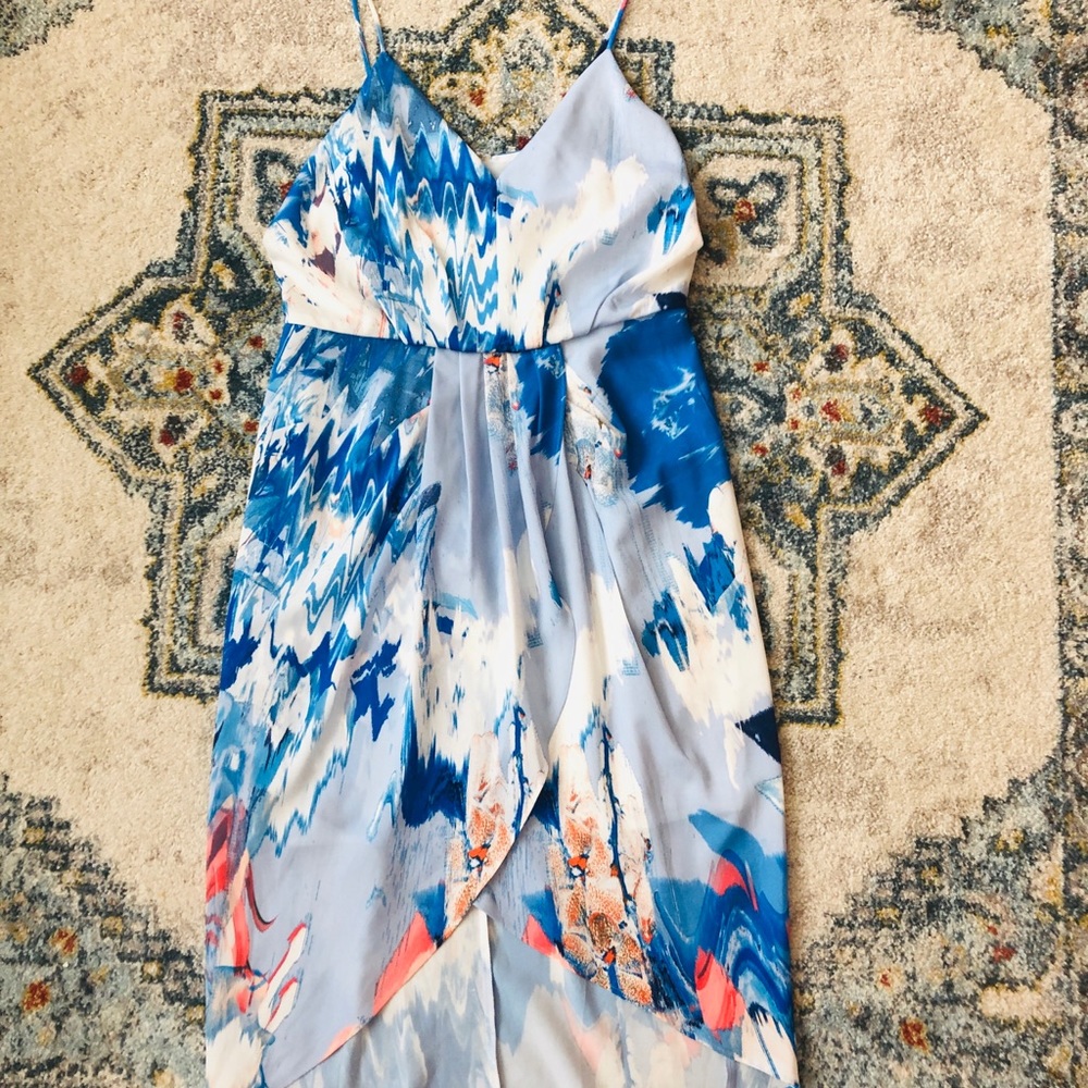 Chelsea28 Dress- Faux Wrap Dress